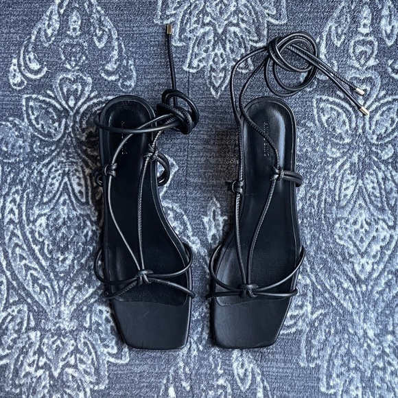 Anine Bing Strappy Graham Sandals in Black Size EU 37 - Picture 4 of 13